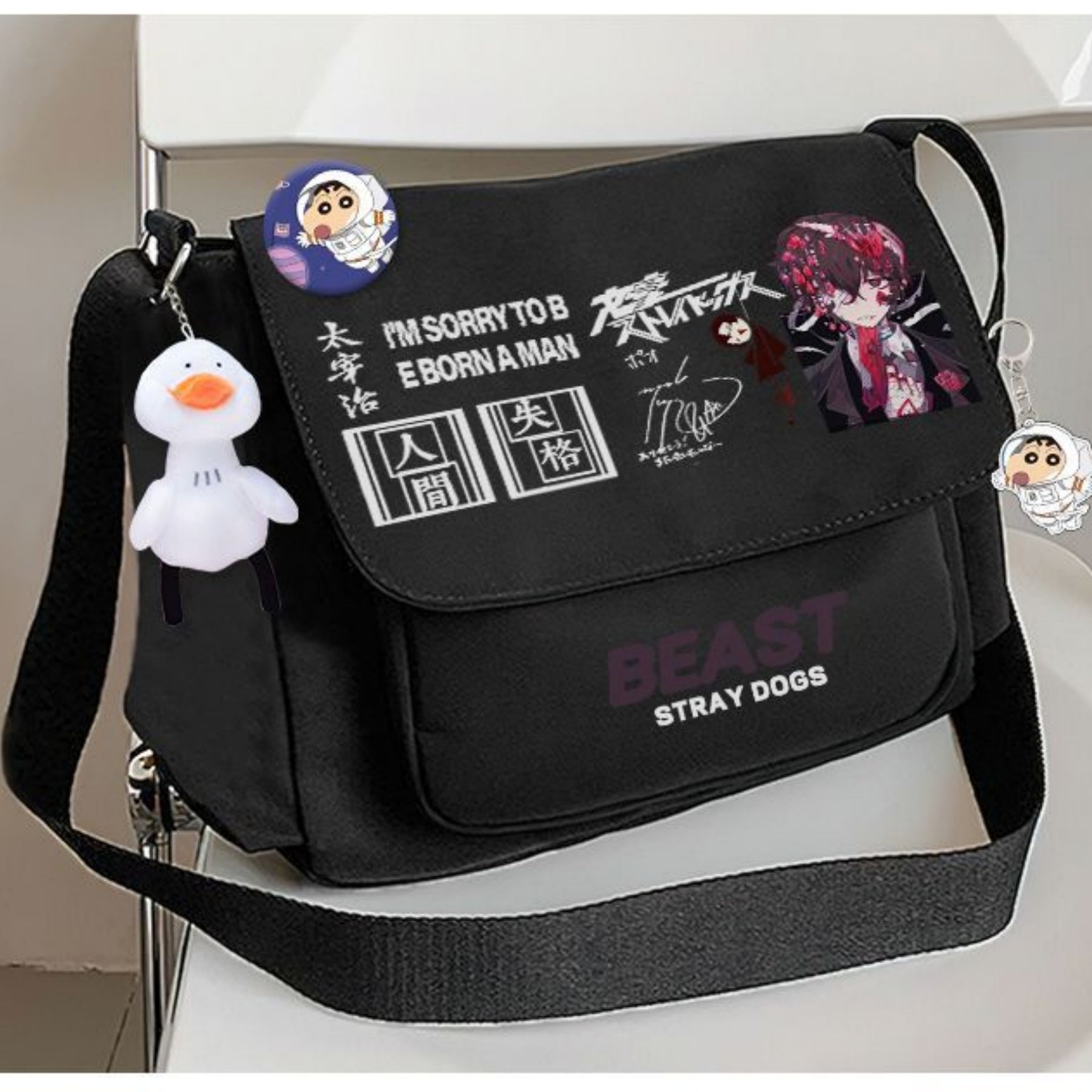 Bungo Stray Dogs Stray Dogs Crossbody Bag Anime Accessories Cosplay