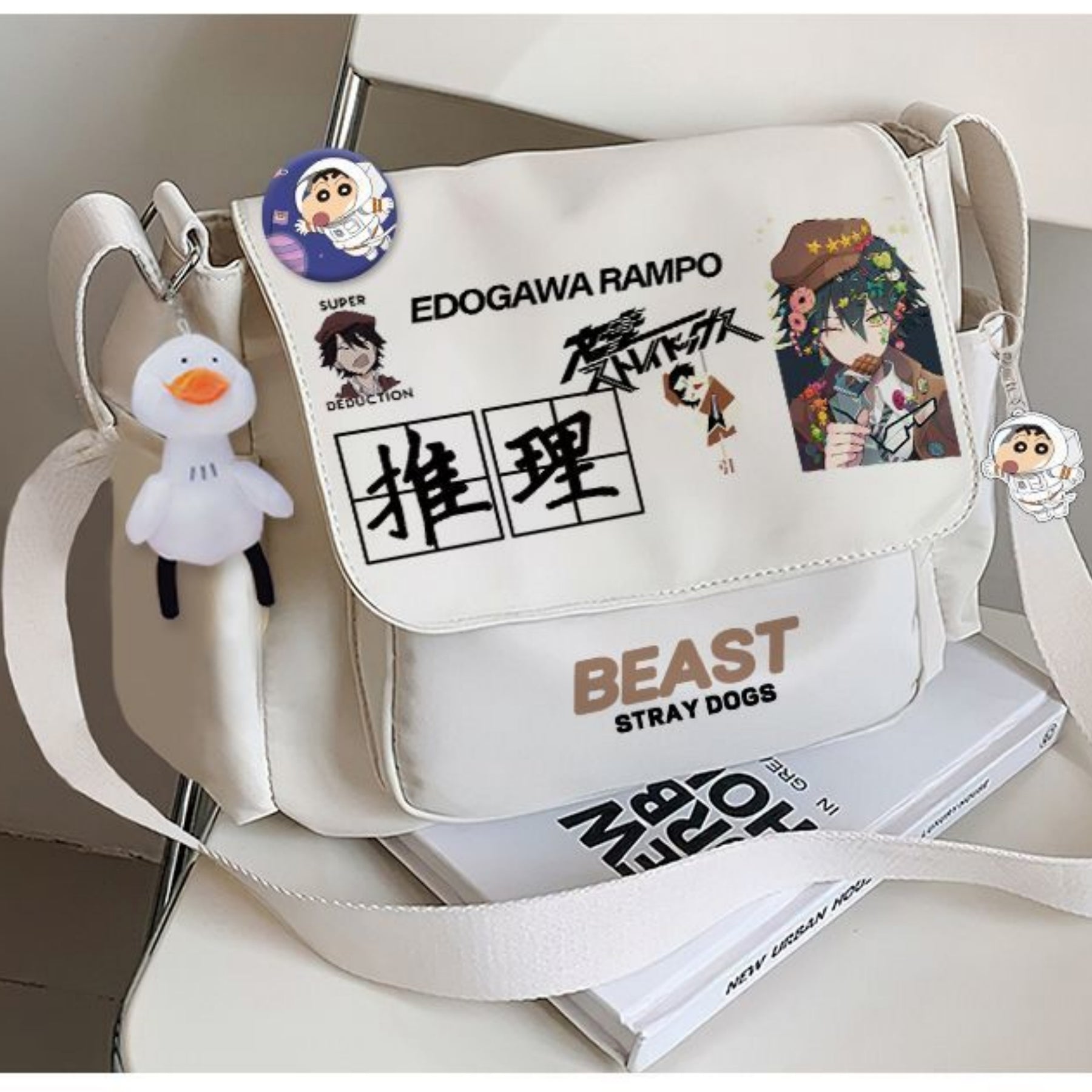 Bungo Stray Dogs Stray Dogs Crossbody Bag Anime Accessories Cosplay