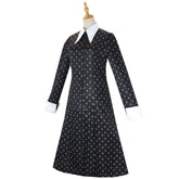 Wednesday Addams Costume Dress for Girls Halloween Costume Cosplay Party