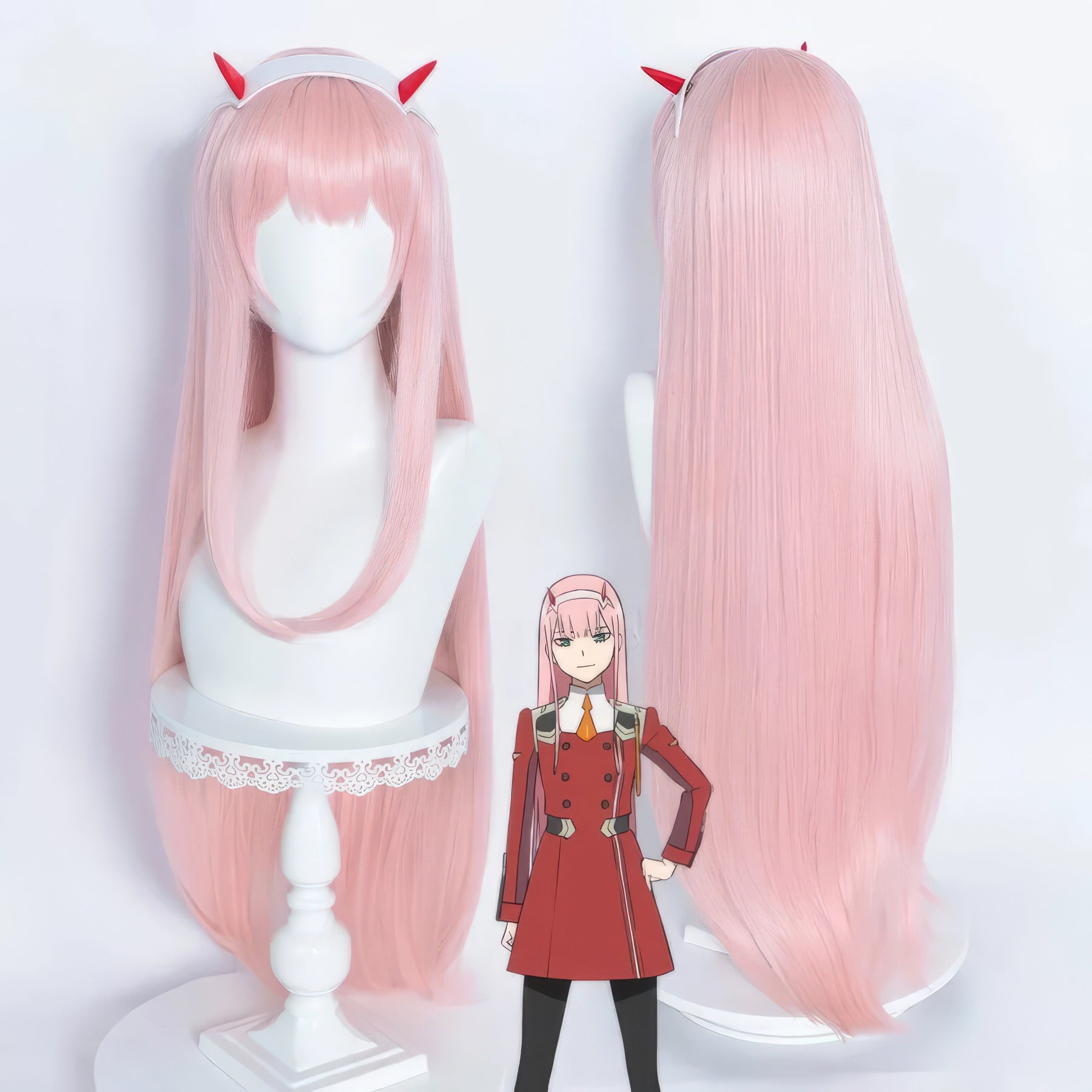 002 Wig Costume Set Darling in the FRANXX Cosplay