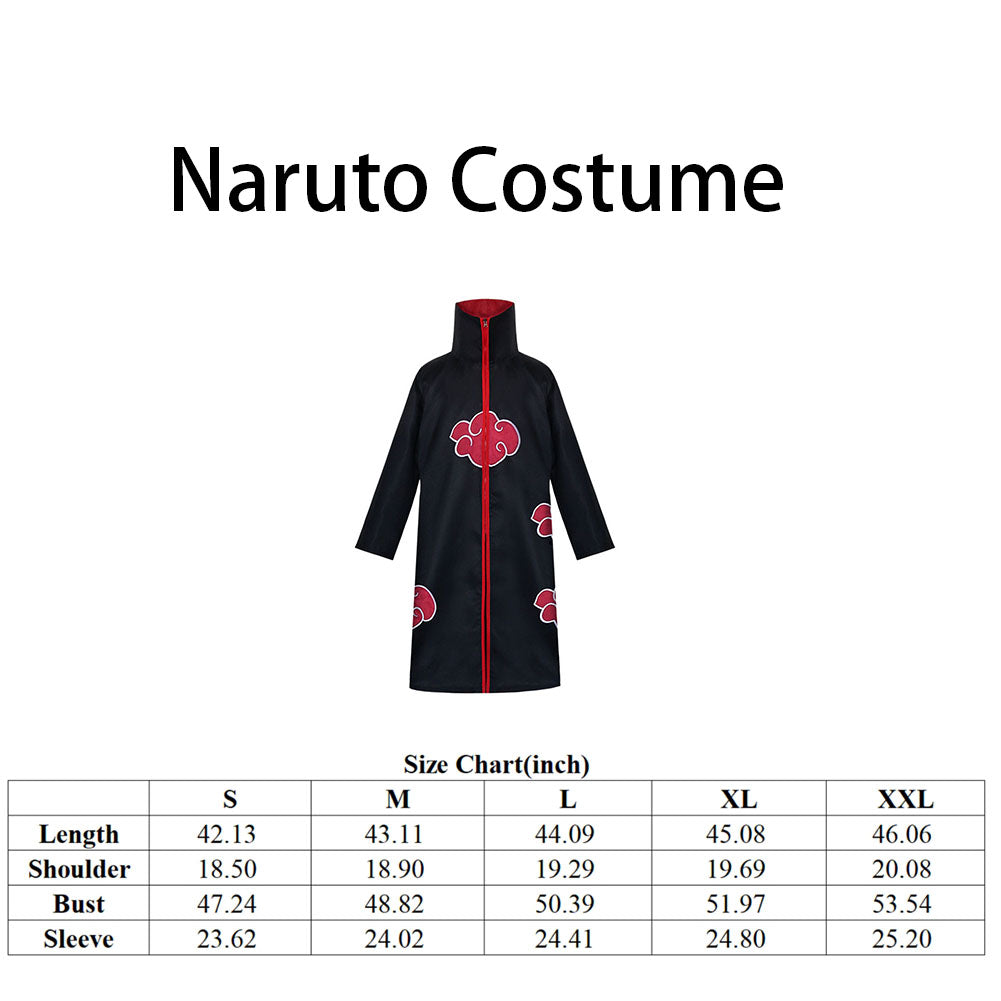 Akatsuki Costume Set Naruto Cosplay